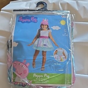 Peppa Pig Kids Costume - Pink and Blue